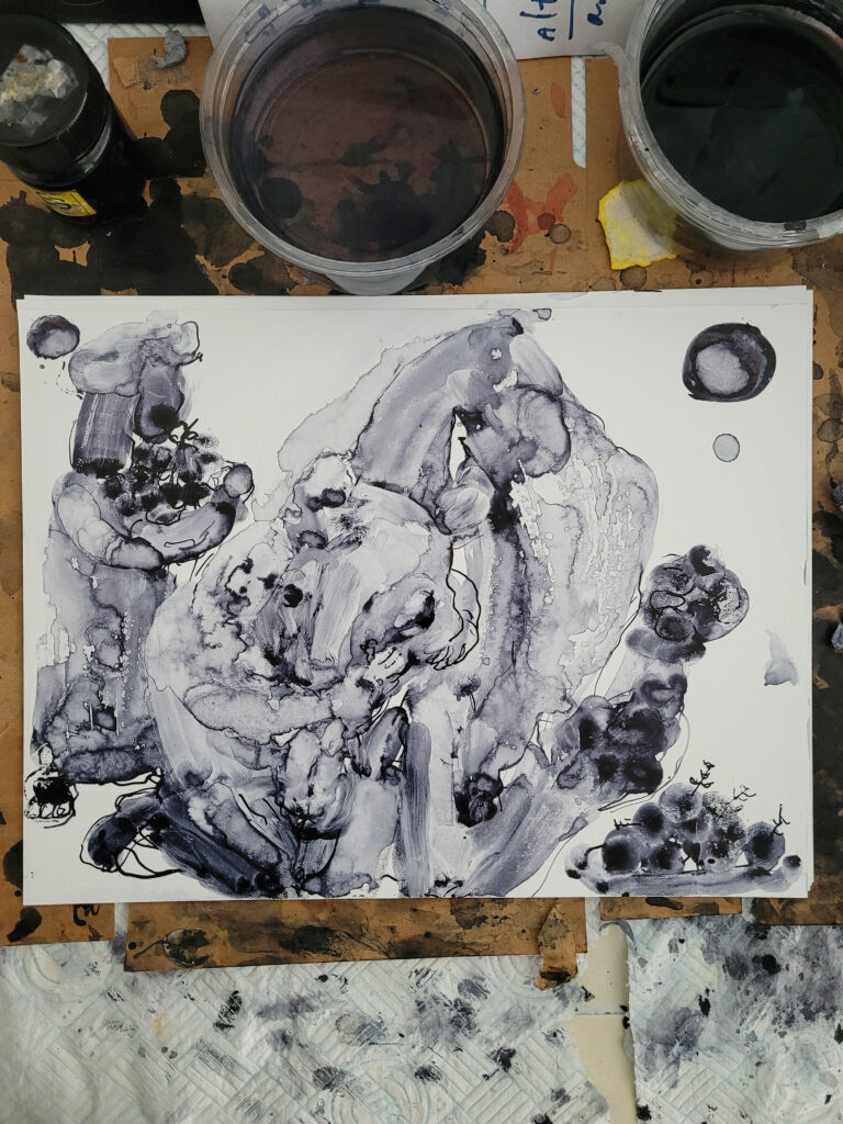 into the sun: Chapter 7 Ink on 300gsm A4 paper. into the sun: Chapter 7 Ink on 300gsm A4 paper.
