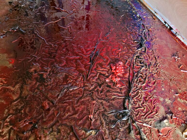 Summer paintings 2026: July. Mixed media on canvas. Summer paintings 2026: July. Mixed media on canvas.