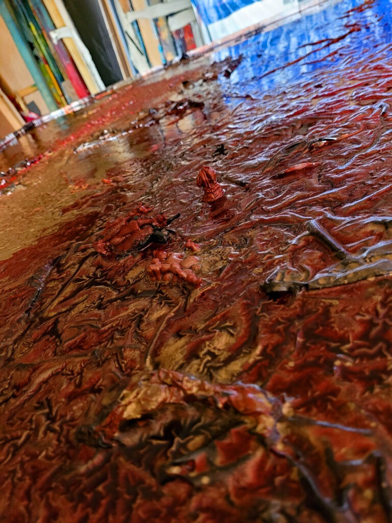 Summer paintings 2026: July. Mixed media on canvas. Summer paintings 2026: July. Mixed media on canvas.