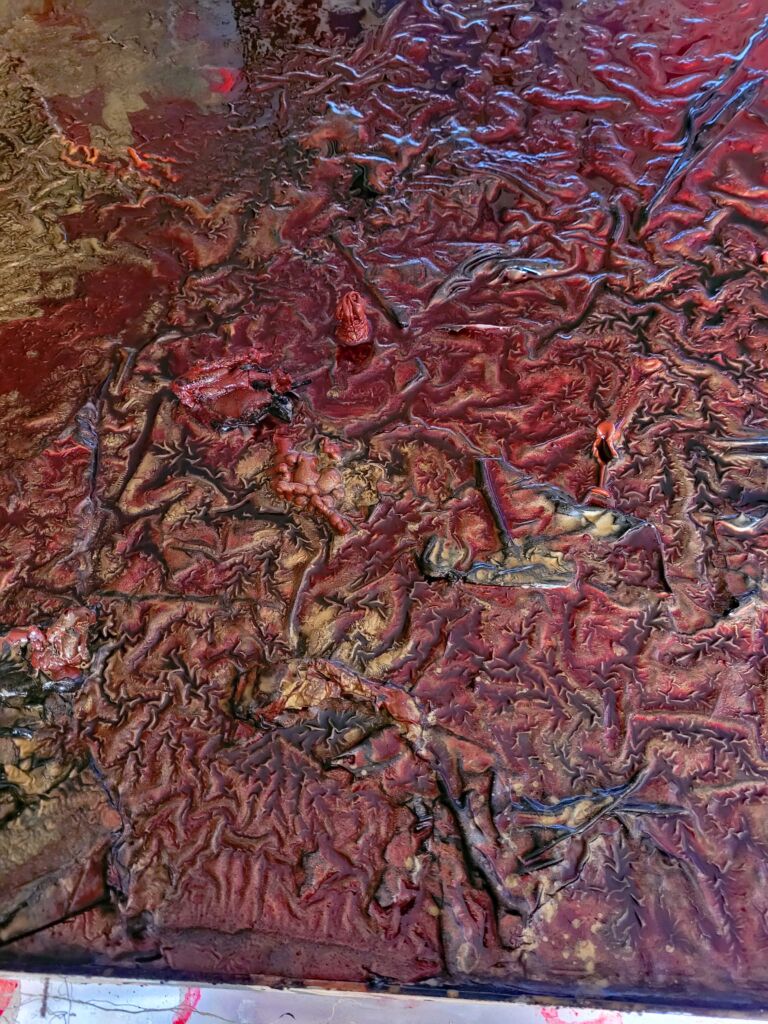 Summer paintings 2026: July. Mixed media on canvas. Summer paintings 2026: July. Mixed media on canvas.