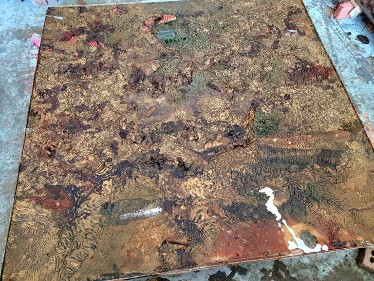Summer paintings 2026: July. Mixed media on canvas. Summer paintings 2026: July. Mixed media on canvas.