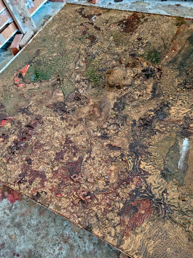 Summer paintings 2026: July. Mixed media on canvas. Summer paintings 2026: July. Mixed media on canvas.
