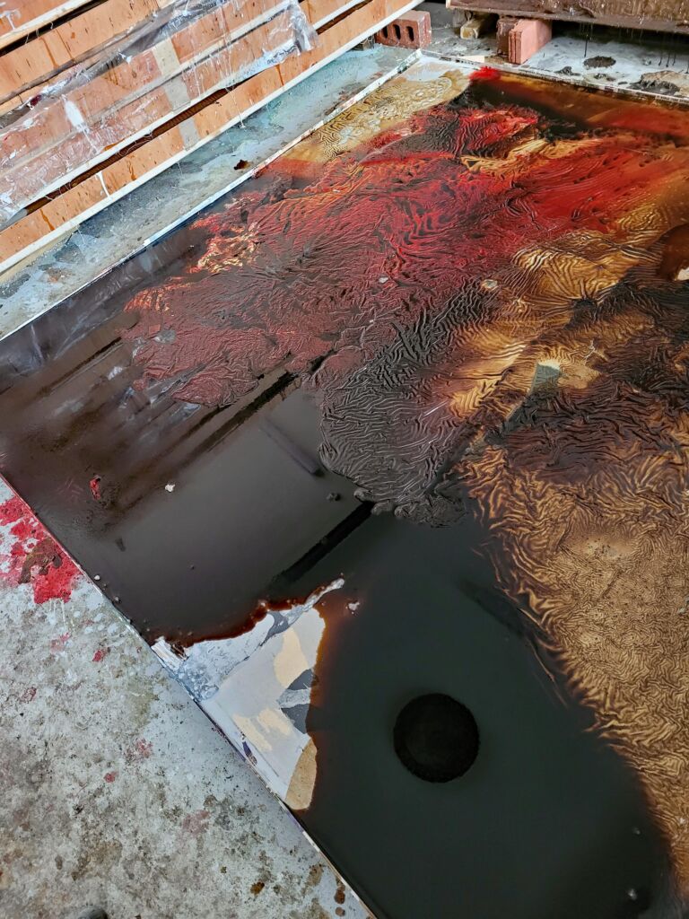 Summer paintings 2026: July. Mixed media on canvas. Summer paintings 2026: July. Mixed media on canvas.
