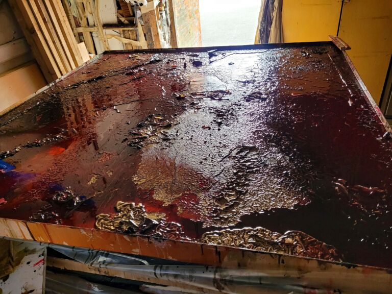 Summer paintings 2026: July. Mixed media on canvas. Summer paintings 2026: July. Mixed media on canvas.