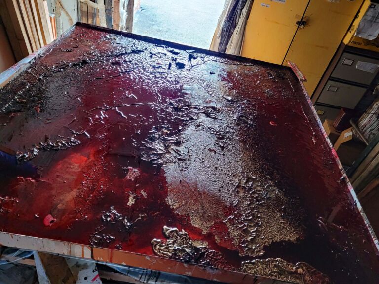 Summer paintings 2026: July. Mixed media on canvas. Summer paintings 2026: July. Mixed media on canvas.