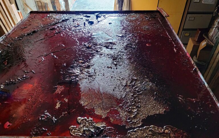 Summer paintings 2026: July. Mixed media on canvas. Summer paintings 2026: July. Mixed media on canvas.
