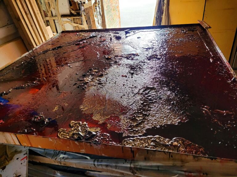 Summer paintings 2026: July. Mixed media on canvas. Summer paintings 2026: July. Mixed media on canvas.