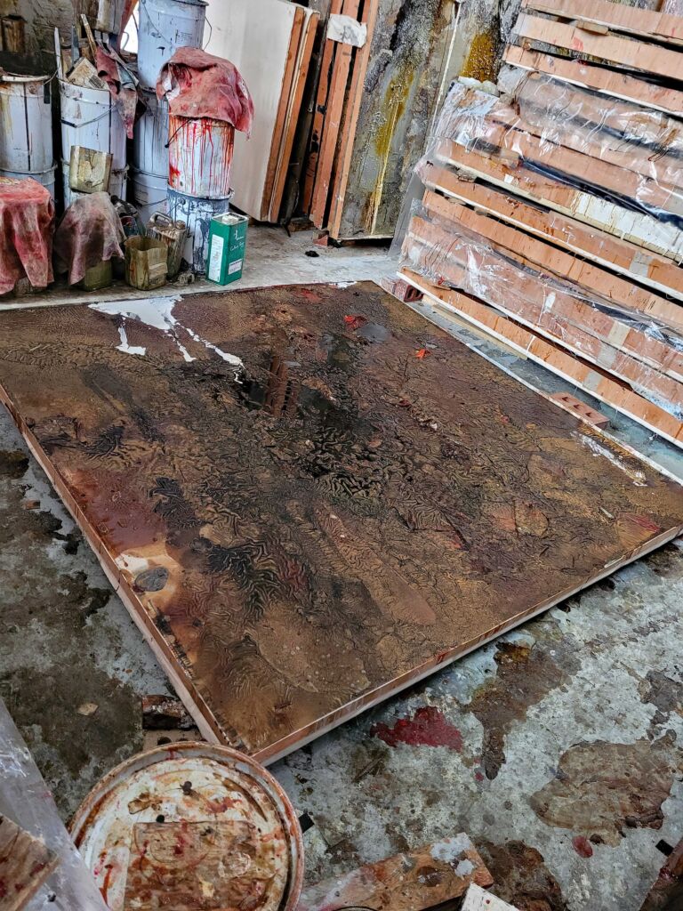 Summer paintings 2026: July. Mixed media on canvas. Summer paintings 2026: July. Mixed media on canvas.