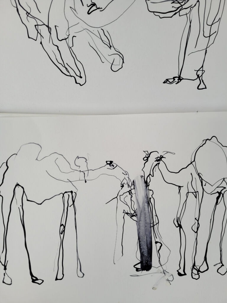 Into the Sun: a series of ink drawings on 300 gsm paper Into the Sun: a series of ink drawings on 300 gsm paper