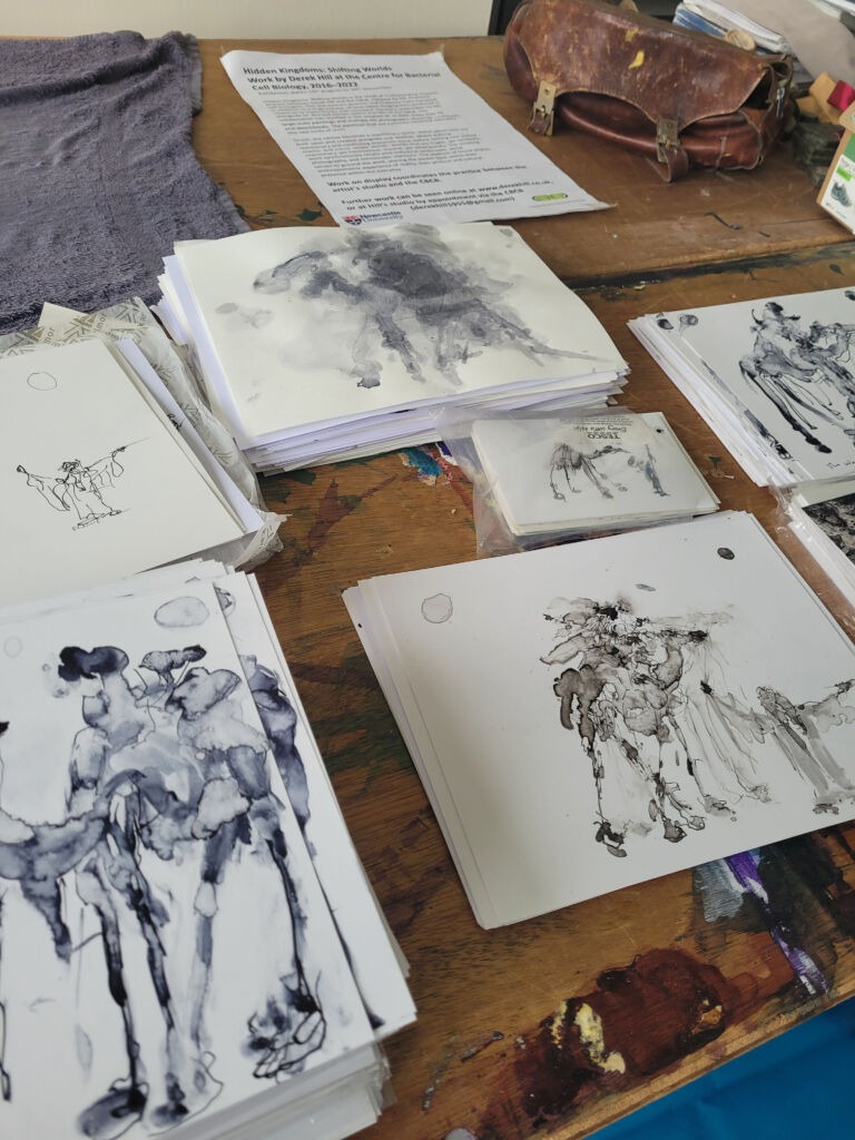 Into the Sun: a series of ink drawings on 300 gsm paper Into the Sun: a series of ink drawings on 300 gsm paper
