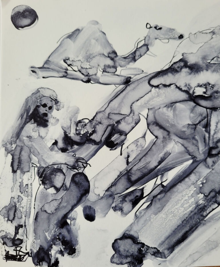 Into the Sun: a series of ink drawings on 300 gsm paper Into the Sun: a series of ink drawings on 300 gsm paper