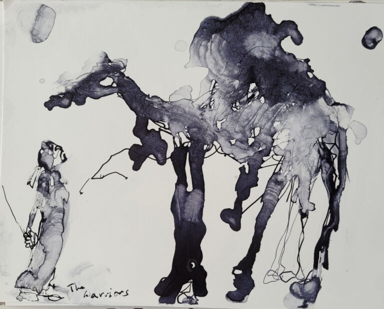 Into the Sun: a series of ink drawings on 300 gsm paper Into the Sun: a series of ink drawings on 300 gsm paper