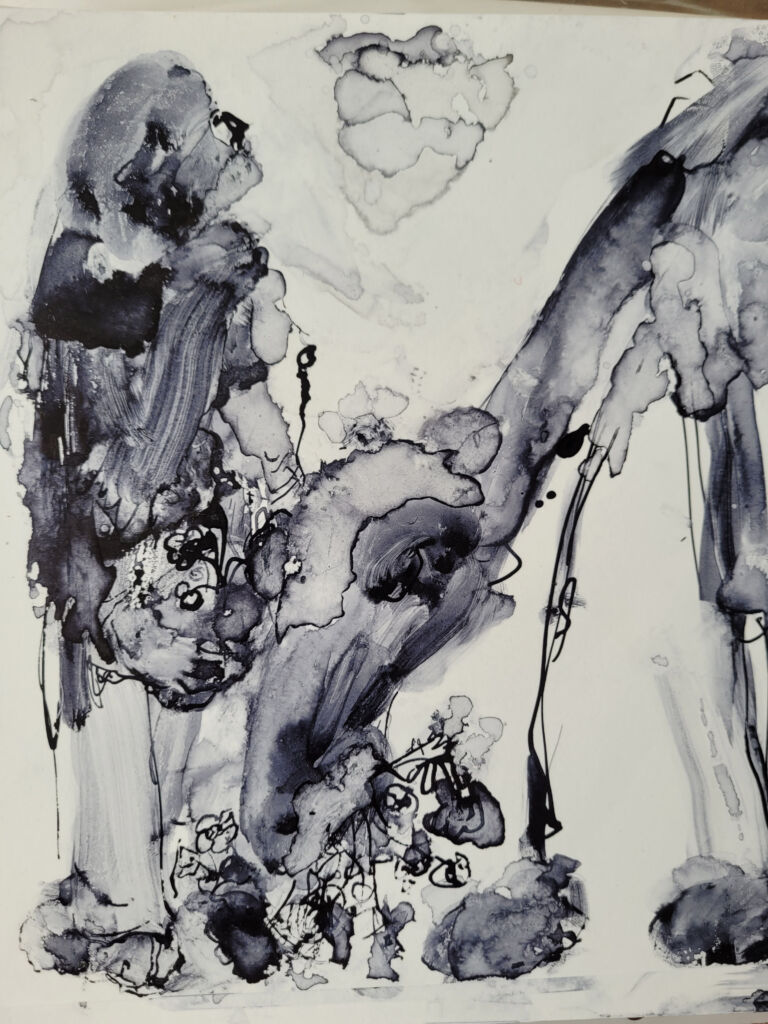 Into the Sun: a series of ink drawings on 300 gsm paper Into the Sun: a series of ink drawings on 300 gsm paper