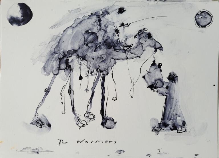 Into the Sun: a series of ink drawings on 300 gsm paper Into the Sun: a series of ink drawings on 300 gsm paper