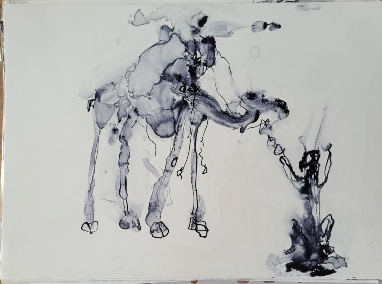 Into the Sun: a series of ink drawings on 300 gsm paper Into the Sun: a series of ink drawings on 300 gsm paper