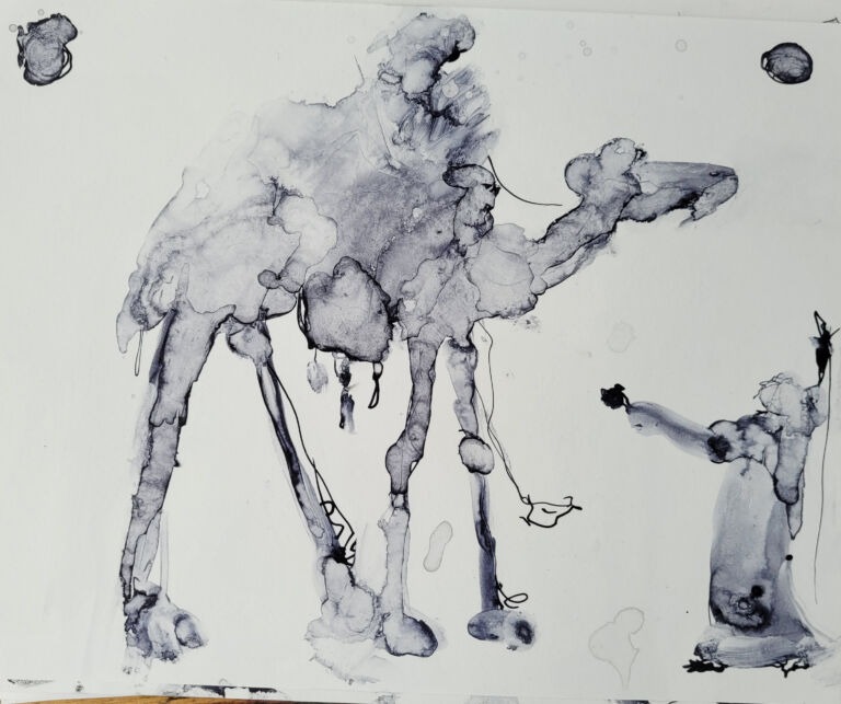 Into the Sun: a series of ink drawings on 300 gsm paper Into the Sun: a series of ink drawings on 300 gsm paper