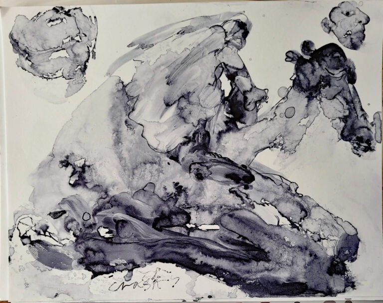 Into the Sun: a series of ink drawings on 300 gsm paper Into the Sun: a series of ink drawings on 300 gsm paper