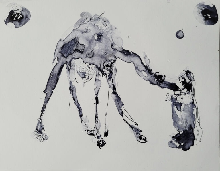 into the sun, finger, pen and ink washes on 300 gsm high-resolution paper into the sun, finger, pen and ink washes on 300 gsm high-resolution paper