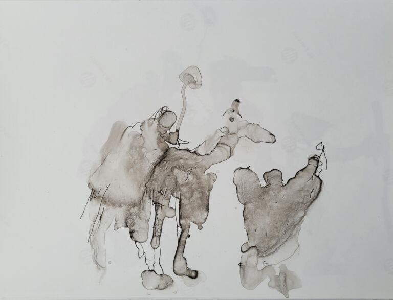 Into the Sun – C.10. Pen and finger ink washes on 300 gsm high-resolution paper. Into the Sun – C.10. Pen and finger ink washes on 300 gsm high-resolution paper.