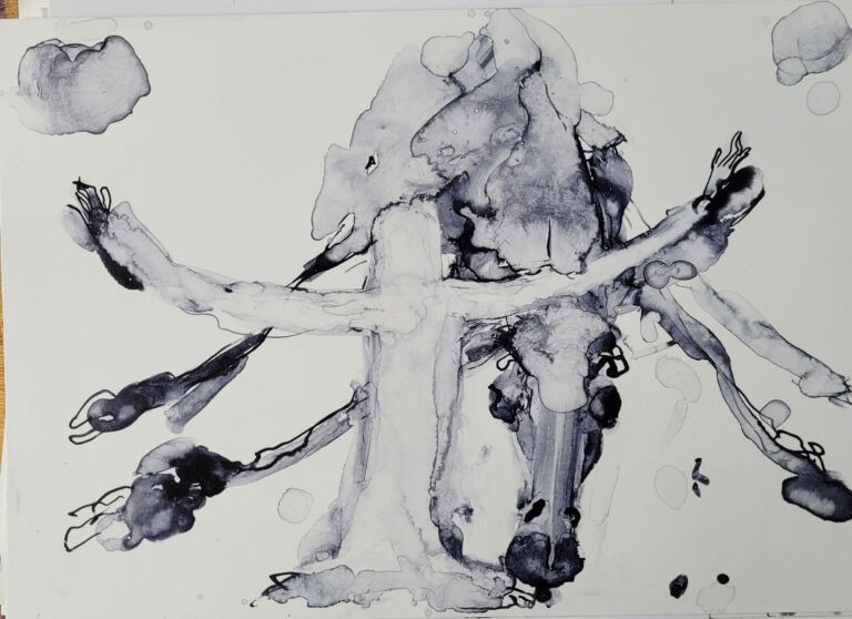 into the sun, finger, pen and ink washes on 300 gsm high-resolution paper into the sun, finger, pen and ink washes on 300 gsm high-resolution paper