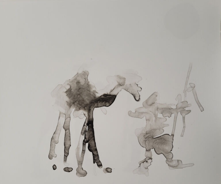 Into the Sun – C.10. Pen and finger ink washes on 300 gsm high-resolution paper. Into the Sun – C.10. Pen and finger ink washes on 300 gsm high-resolution paper.