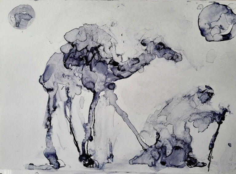 into the sun, finger, pen and ink washes on 300 gsm high-resolution paper into the sun, finger, pen and ink washes on 300 gsm high-resolution paper