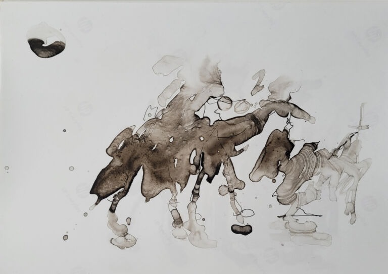 Into the Sun – C.10. Pen and finger ink washes on 300 gsm high-resolution paper. Into the Sun – C.10. Pen and finger ink washes on 300 gsm high-resolution paper.