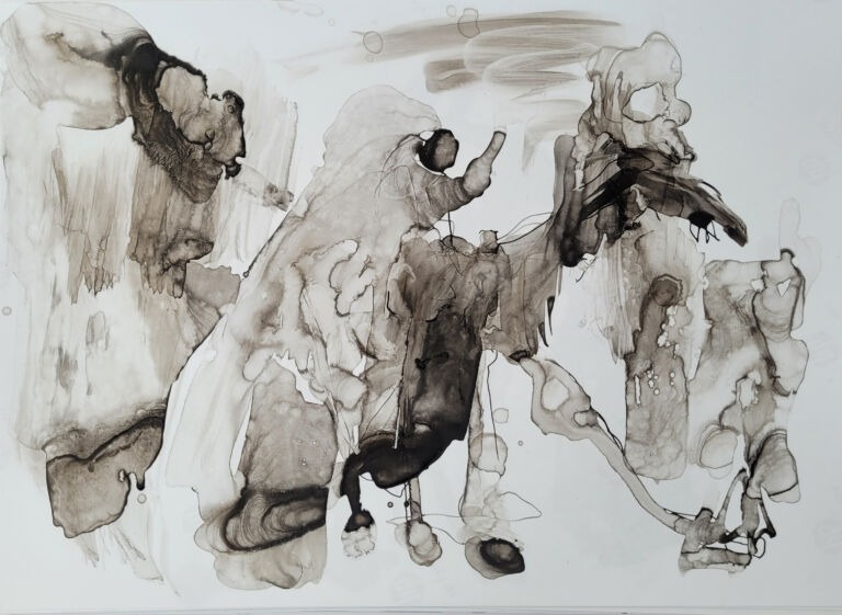 Into the Sun – C.11. Pen and finger ink washes on 300 gsm high-resolution paper. Into the Sun – C.11. Pen and finger ink washes on 300 gsm high-resolution paper.
