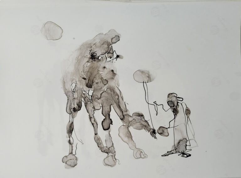 Into the Sun – C.11. Pen and finger ink washes on 300 gsm high-resolution paper. Into the Sun – C.11. Pen and finger ink washes on 300 gsm high-resolution paper.